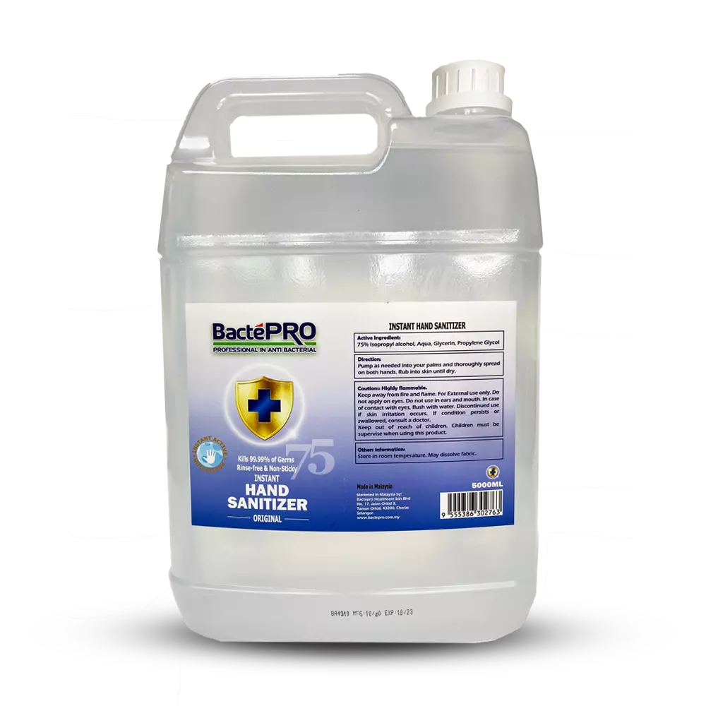 Bactepro Hand Sanitizer Liquid 1L - Image 2