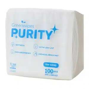 Greenwipes Purity GW-5200 250 X 250mm Softness Wipes