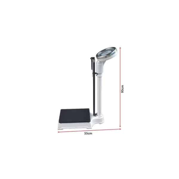 Adult Weighing Scale With Height Measurement RGZ-160 | Body Weight Scale | Frago Impex Weighing Scale Adult With Height Measurement - Image 2