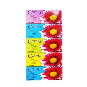 Comfy 2 Ply Box Tissue