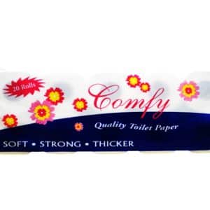 Comfy 2 Ply Bathroom Tissue