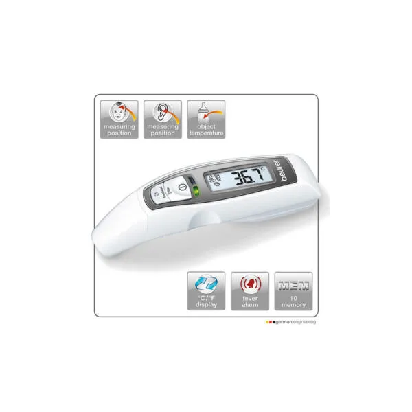 BEURER FT 65 Multi Functional Thermometer | Digital Thermometer | Frago Impex BEURER FT 65 Multi Functional Thermometer