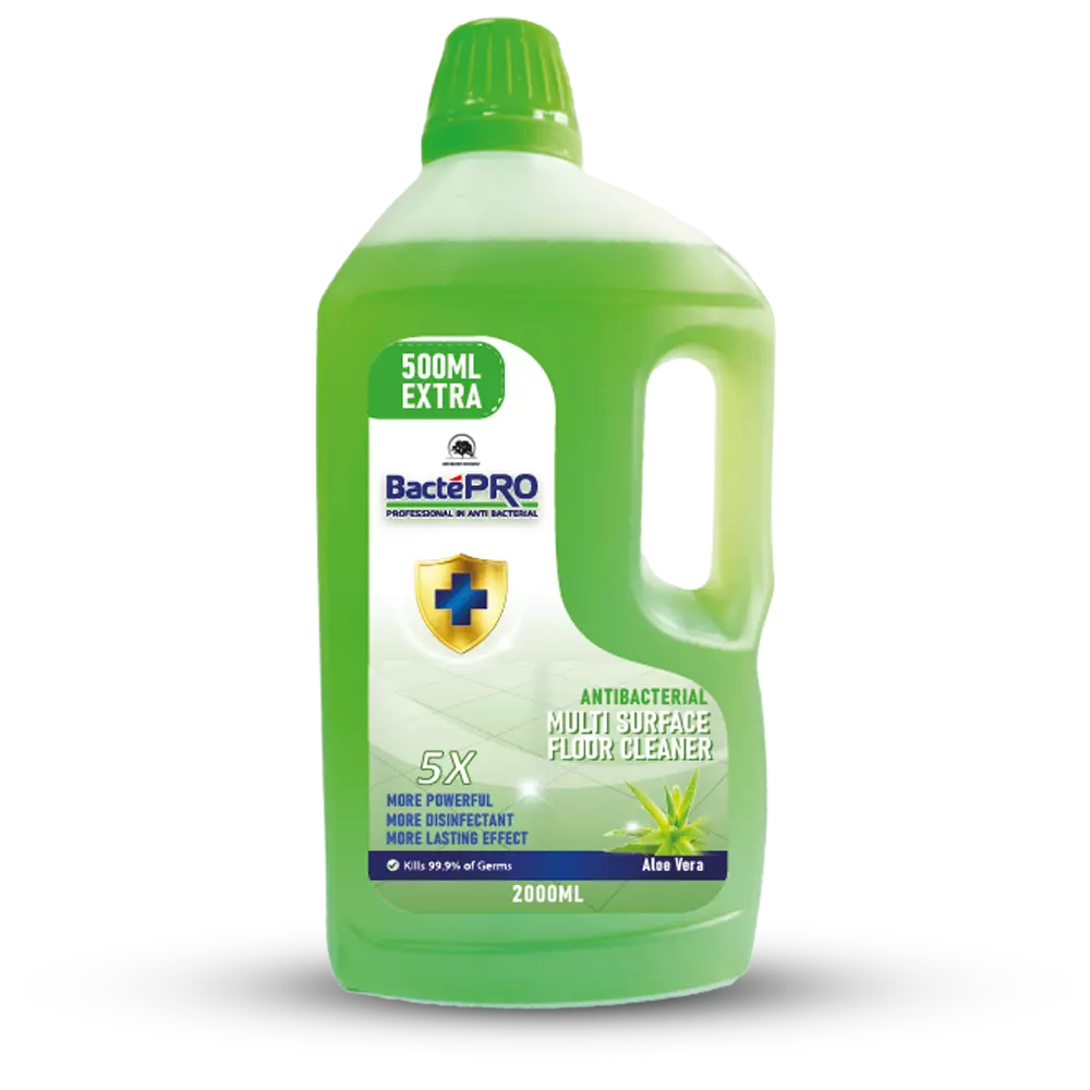 Bactepro Fresh Lemon Multi-Surface Floor Cleaner 2000ml - Image 2