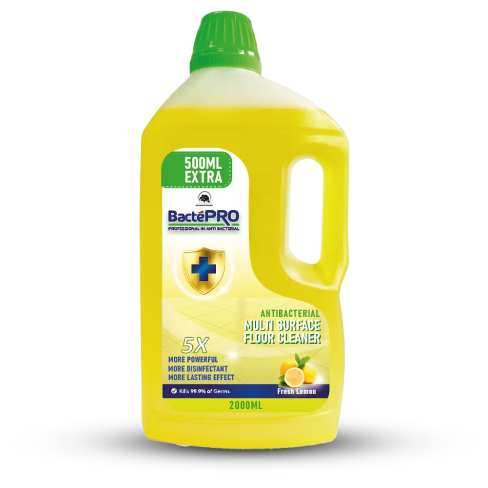 Bactepro Fresh Lemon Multi-Surface Floor Cleaner 2000ml