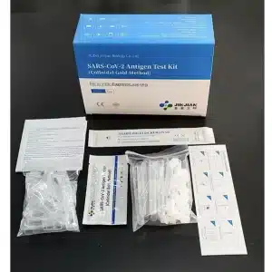 Jinjian Covid-19 Antigen Detection Kit Nasal / Saliva Type (30 Test Per Box)