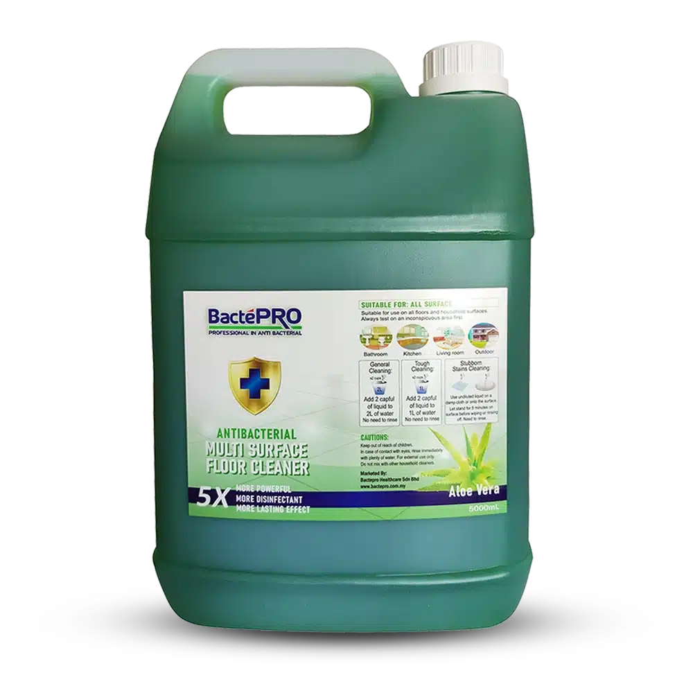Bactepro 5X Aloe Vera Multi-Surface Floor Cleaner 5000ml