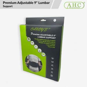 Premium Adjustable 9″ Lumbar Support (CS-PLS)