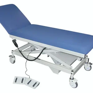Electric Control Exam Couch with Adjustable Height & Backrest Using Handset & Foot Pedal (EC3000-E3)