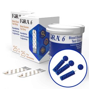 FORA 6 Blood Glucose Test Strips Bundle Pack
