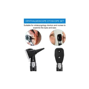 Mini Fiber-Optic Diagnostic Set | Otoscope & Ophthalmoscope – Frago Impex