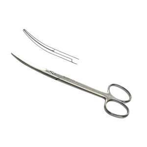 Mayo Operation Curved Scissor