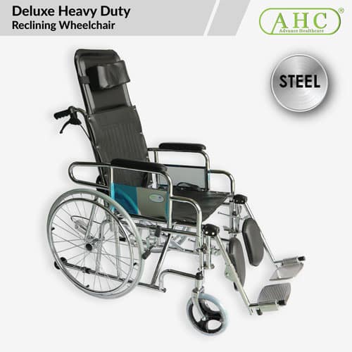 Deluxe Heavy Duty Reclining Wheelchair (WC903-46)