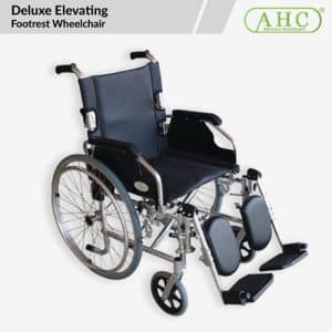 Deluxe Elevating Footrest Wheelchair (WC963)