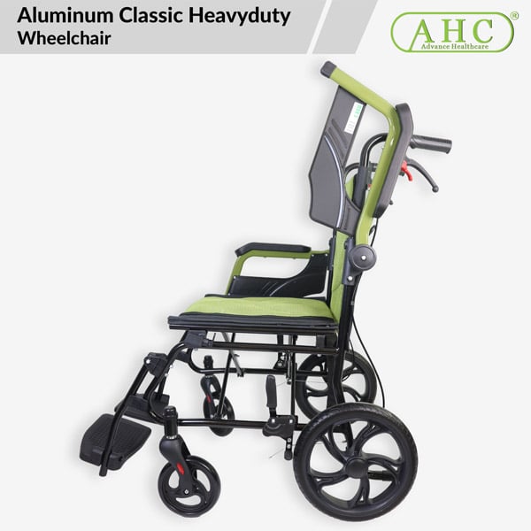 Aluminum Classic Heavyduty Wheelchair (WCG2-1) - Image 2