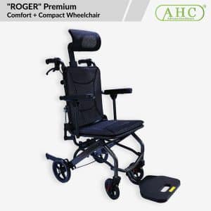 “ROGER” Premium Comfort + Compact Wheelchair (WCG8)