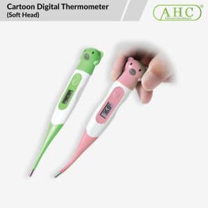 Cartoon Digital Thermometer (Soft Head) (KCF)