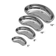 Kidney Dish 6″/8″/10″/12″ Stainless Steel