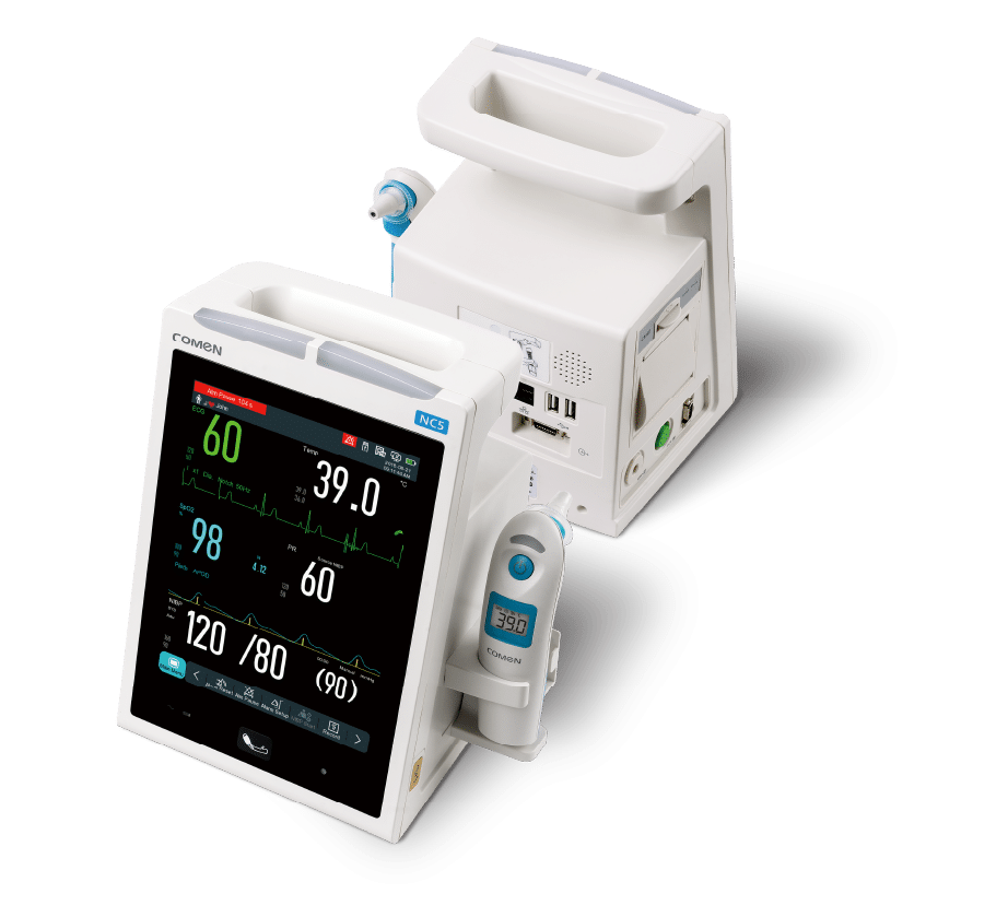 Comen NC5 Vital Signs Patient Monitor | Multi-Parameter | Frago Impex - Image 2
