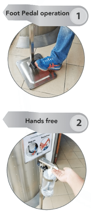 Hand Sanitizer Dispenser Stand - Image 2