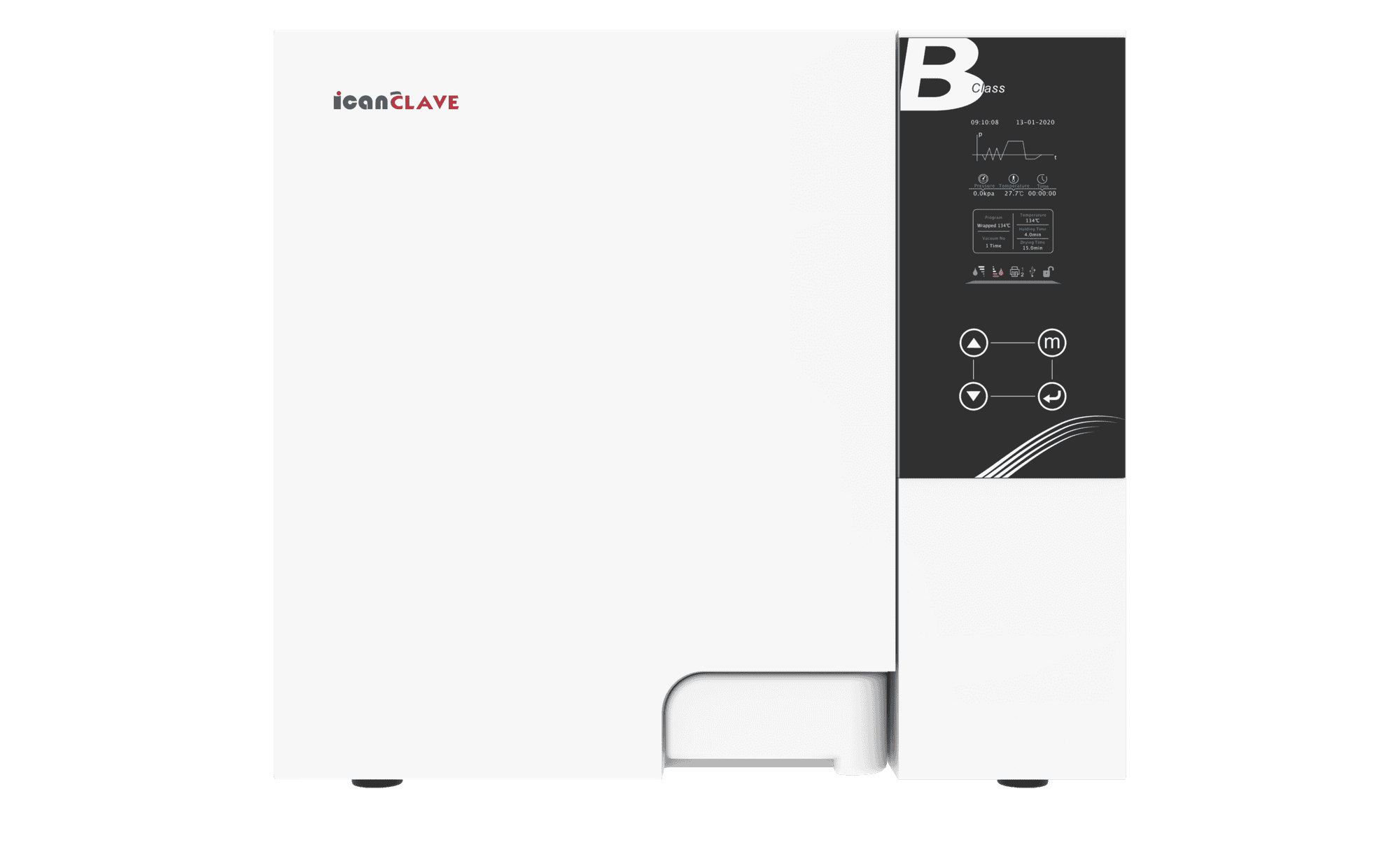 ICANCLAVE STE-8-D PRO CLASS B AUTOCLAVE – 7L (Free Water Distiller 4L)