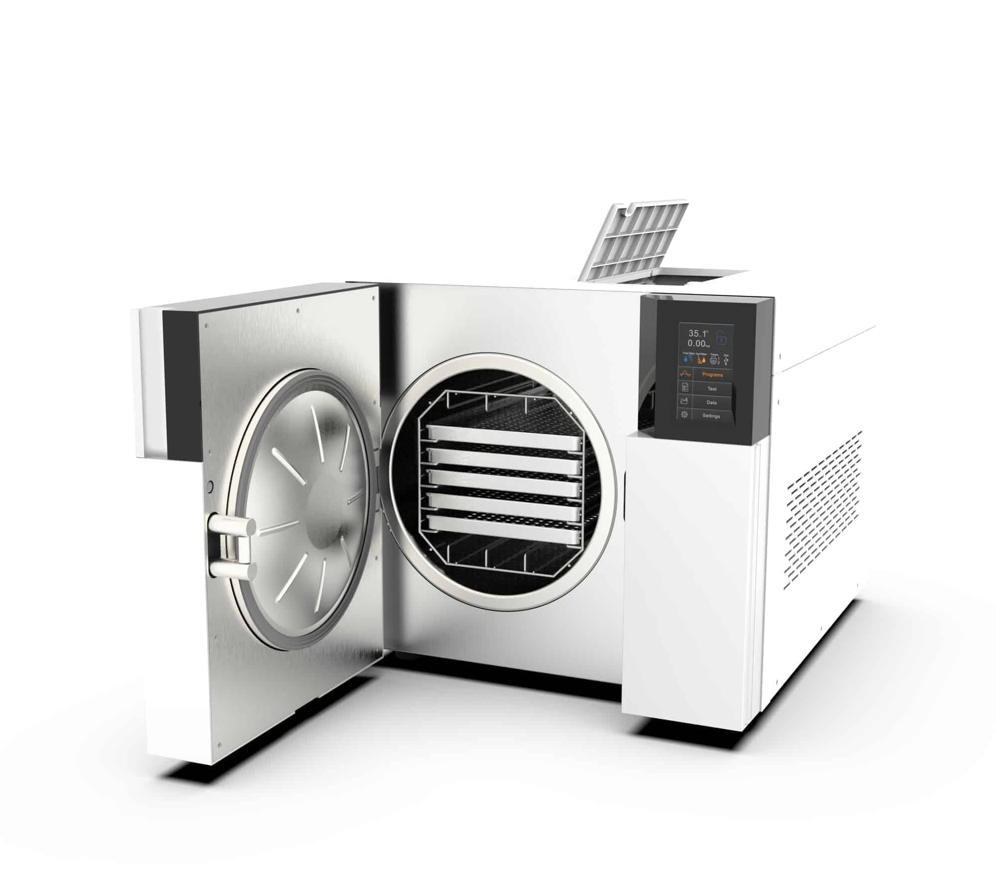 ICANCLAVE STE-18-D PRO CLASS B AUTOCLAVE – 17L (Free Water Distiller 4L) - Image 2